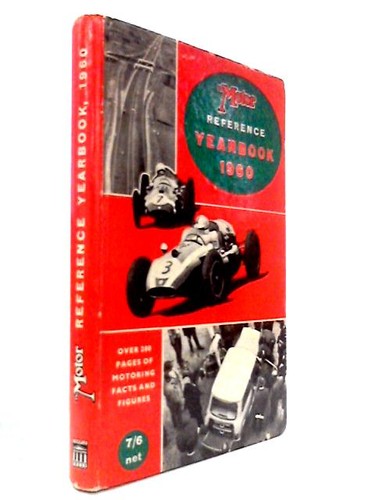 The motor reference yearbook - the,