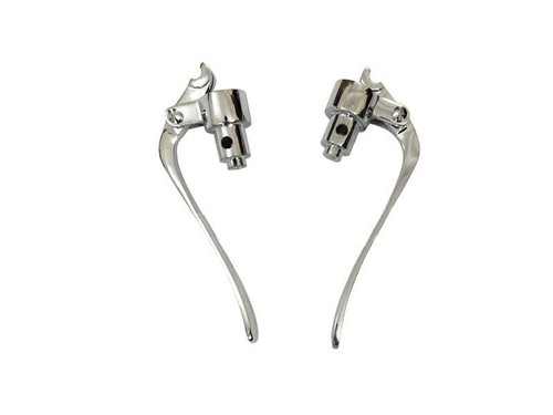 Chrome inverted reverse levers - chrome,