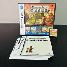 Professor Layton and the Diabolical Box - Nintendo DS Game - 2DS 3DS DSi USA