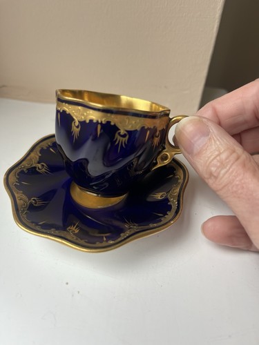 Coalport cobalt and gilded - coalport,
