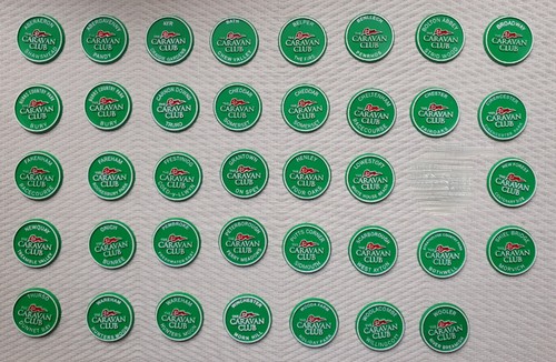 Caravan club plaques plastic - caravan,