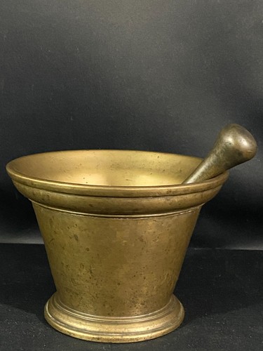 Large mortar apothecary 18th - large,