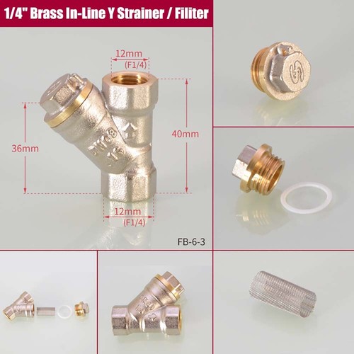 Type brass strainer filter - brass,