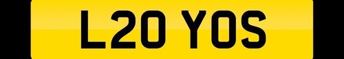 Lloyd cherished number plate - s,