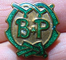Girl Guides Leader Green Enamel on Brass B P Pin Badge - Collins London c1960+