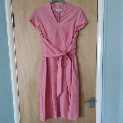 Hobbs london pink linen - london,