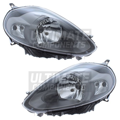 Headlights fits fiat punto - headlights,
