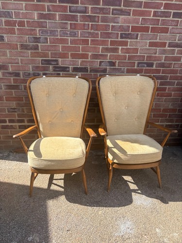 Vintage blonde ercol high - ercol,