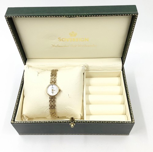 Vintage sovereign 9ct yellow - sovereign,