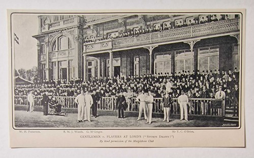 Marylebone club gentlemen - gentlemen, vs