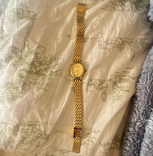 Vintage gold plated rotary - vintage,