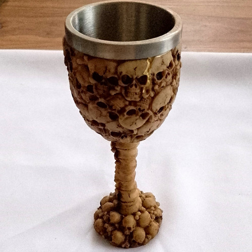 Skull theme goblet - skull,