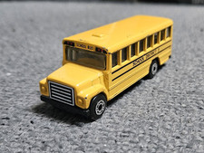 Matchbox toy school bus