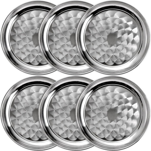 Pack stainless steel round - 6,