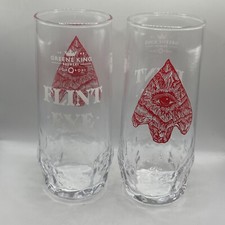 2 X RARE Greene King Flint Eye