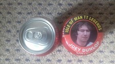 JOEY  DUNLOP (C) LEGENDS BADGE  55MM  IN  SIZE
