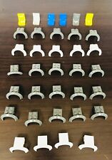 Lego Car Van Vehicle mudguard wheel arch Seats Grey White X 35 Job Lot 50745