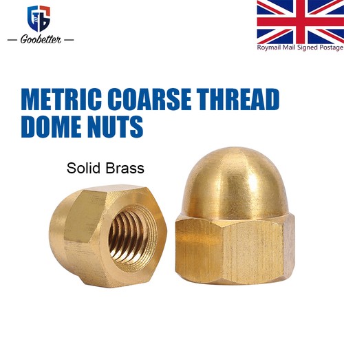 Solid brass dome nuts for - dome,