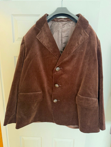 Prada men brown corduroy - prada,