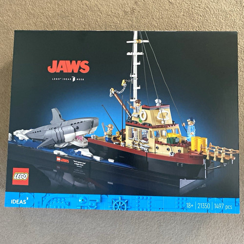 Lego ideas jaws 21350 - lego,