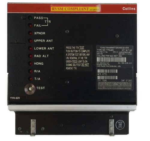 Rockwell collins ttr 920 - rockwell, tcas