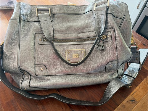 Anya hindmarch silver tote - silver,
