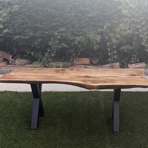 Handmade solid oak live edge - handmade,