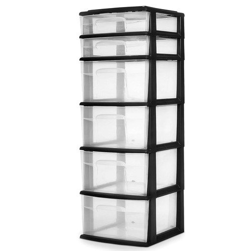 Drawer plastic storage - 6, &