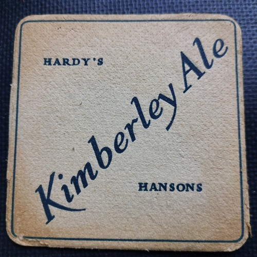 Hardy hansons beer mat cat - mat,