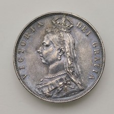 1892 Queen Victoria  Half