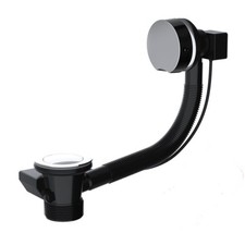 BATHROOM CHROME BATH OVERFLOW