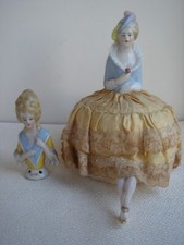 2 VINTAGE PORCELAIN PIN