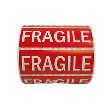 Fragile Parcel Labels - Postage Stickers - 89 X 32mm - Self Adhesive Stickers