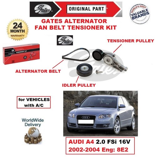 Gates alternator fan - alternator, belt