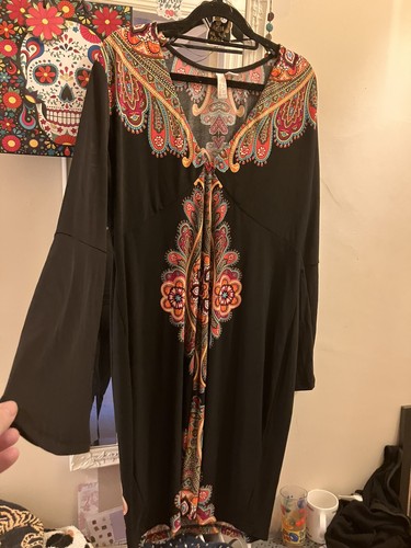 Size black paisley - size,