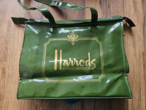 New harrods tote bag - harrods, green