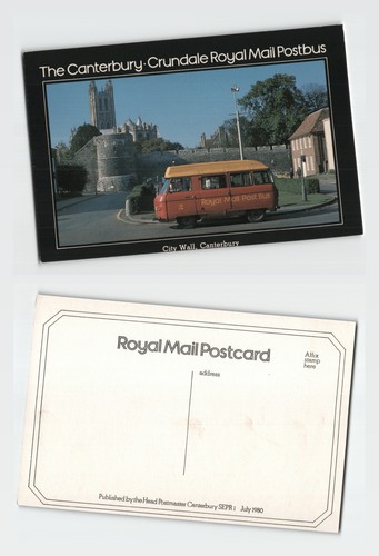 Postcard canterbury royal - canterbury,