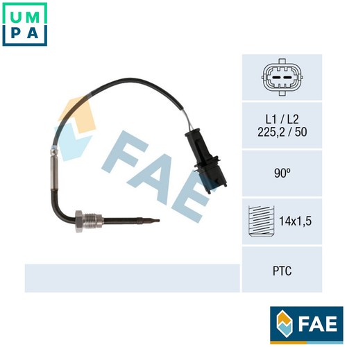 Sensor exhaust gas temperature - gas,