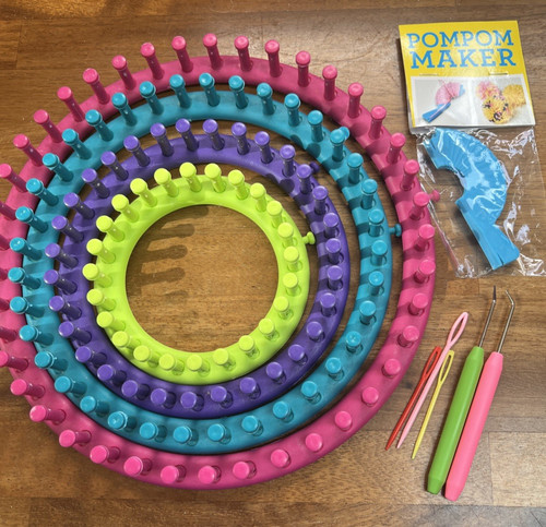Knitting loom set rings - loom, 4