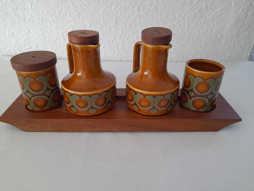 Vintage retro condiment tray - vintage,