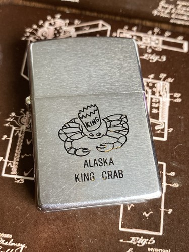 Alaska king crab zippo - crab, lighter