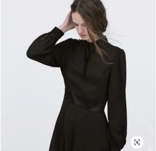Zara long-sleeve, fit & flare