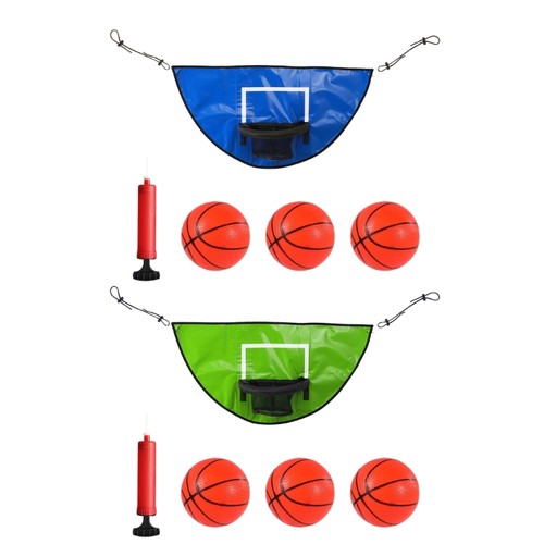 Trampolines basketballs hoop - trampolines,