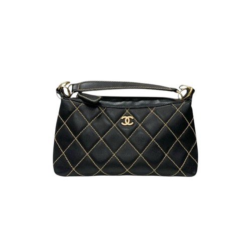 Chanel handbag black gold wild - handbag,