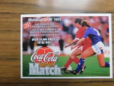  Coca Cola 1994 World Cup USA Scratch Card Football Ranger v Aberdeen 