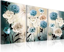 ANHUIB Large Blue and White