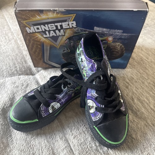 Monster jam sneakers grave - sneakers,