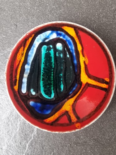 Poole pottery delphis pin - poole,