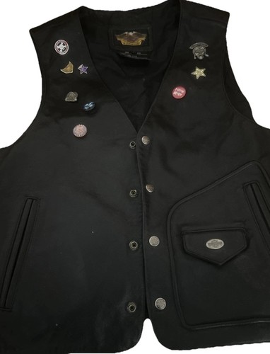 Vtg biker motorcycle black - biker,