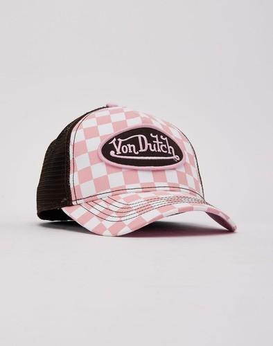 Von dutch pink chequered - pink,